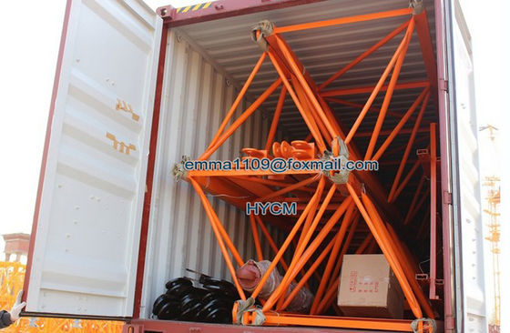 Quote dari QTZ80 Eksternal Menekuk Menara Crane 8t Max.Load Untuk Gedung Tinggi