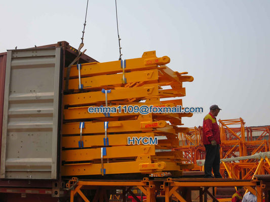 Hot TC6036 Tower Crane H3/36B 12ton 60m Boom Dengan Ruang Taksi Mewah
