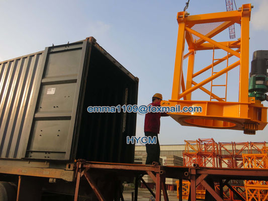 TC5610 6 Ton Jib Tower Crane Untuk Proyek Konstruksi Sipil