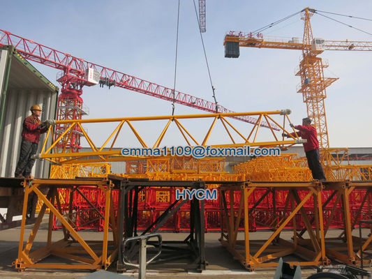 Topkit Jenis-jenis Turun Crane qtz63 Kren 5tons China grúa torre