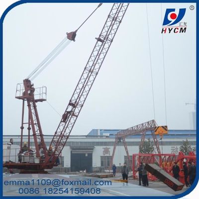 8000 kg Derrick Crane 1840 Model atap tetap lantai bahan angkat
