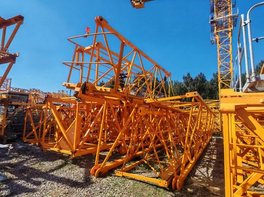 Suit Zoomlion 6012 Crane bekas 8 Ton Beban Maks dan 2.8m seluruh tiang untuk proyek konstruksi