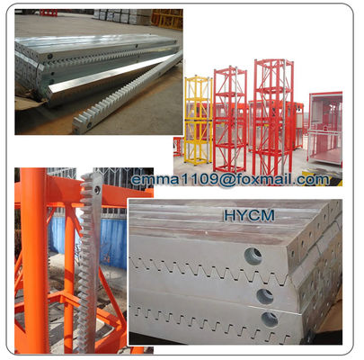 LG60 Baja Bangunan Lift suku cadang 40*60*1508mm Rak Ex Pekerjaan