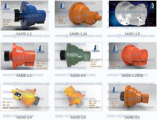 Bagian-bagian suku cadang hoist konstruksi SAJ40 Perangkat Keamanan SRIBS Merek