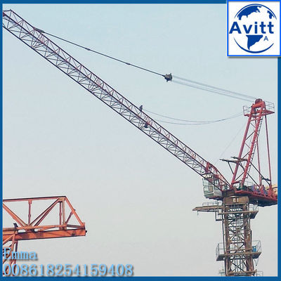 Mini Luffing Crane D2520 6T Kapasitas Beban dengan Remote Control