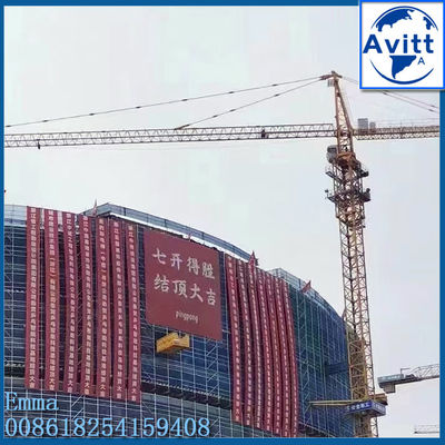 6t Kapasitas Beban Kepala Palu Jembatan Menara Jenis Model QTZ63-5013