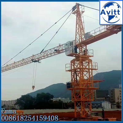 Jenis crane menara hammerhead qtz63 untuk proyek konstruksi