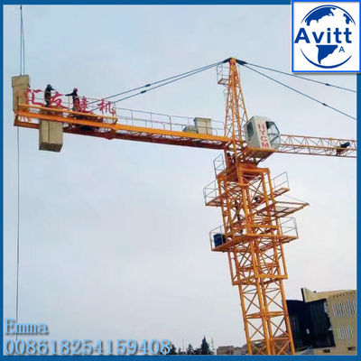 4T TC5010 Hydraulic Telescopic Tower Crane Top-slewing Jenis Peralatan