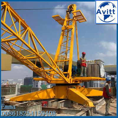 Derrick Crane D2420 6 Ton Pemisahan Inner Climbing Tower Crane
