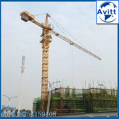 QTZ50(5008) Jaring menara tetap 50 meter Jangka Jib Spesifikasi