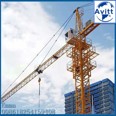Keran Menara Hammerhead Konstruksi Kecil QTZ4208 Jenis Mendaki Luar