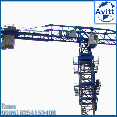 Desain Baru PT6013 Crane Menara Tanpa Kepala 6t Top Slewing L46 Mast Section