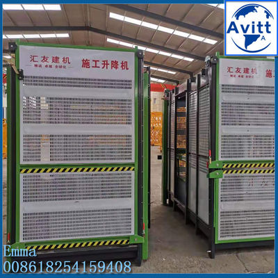 Bangunan Tinggi SC200 2000kg Bahan Bangunan Lifting Angle Lift Cage