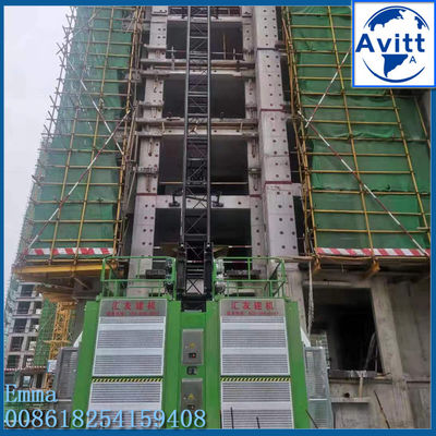 1-4t Rack Pinion Konstruksi Lift Lift Mast Bagian Menekuk Jenis