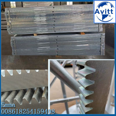 SC Construction Lift Spare Parts 40*40*1508mm Sama dengan Alimak Elevators