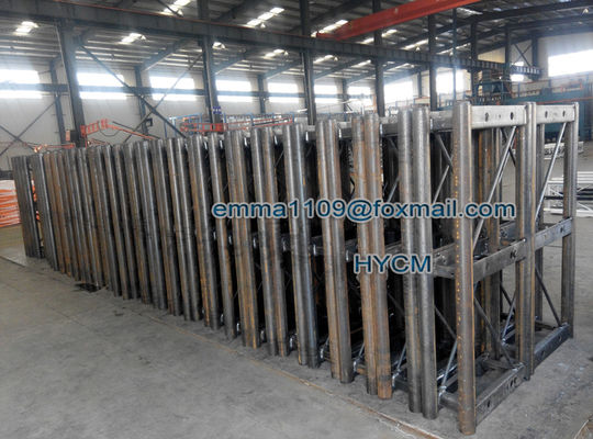 OEM GJJ Bagian tiang lift bangunan dengan rak dan baut